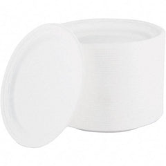 DART - Plastic Dinnerware, Plate, 6" - White - USA Tool & Supply