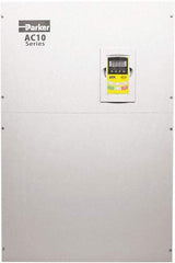 Parker - Three Phase, 460 Volt, 225 hp, Variable Frequency Drive - 20.32" Wide x 12.83" Deep x 30" High, IP20 - USA Tool & Supply