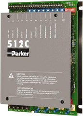 Parker - Single Phase, 110-480V +/-10% Volt, 11 hp, Analog Isolated Converter - 5.1" Wide x 6.3" Deep x 9" High, IP00 - USA Tool & Supply