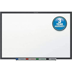Quartet - 48" High x 72" Wide Dry Erase - Melamine, Includes Dry-Erase Marker & Mounting Hardware - USA Tool & Supply