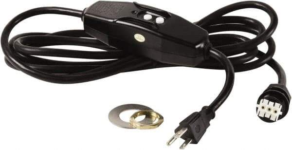 PortaCool - 12" Long, Evaporative Cooler Power Cord - For Use with PortaCool Jetstream Models - USA Tool & Supply