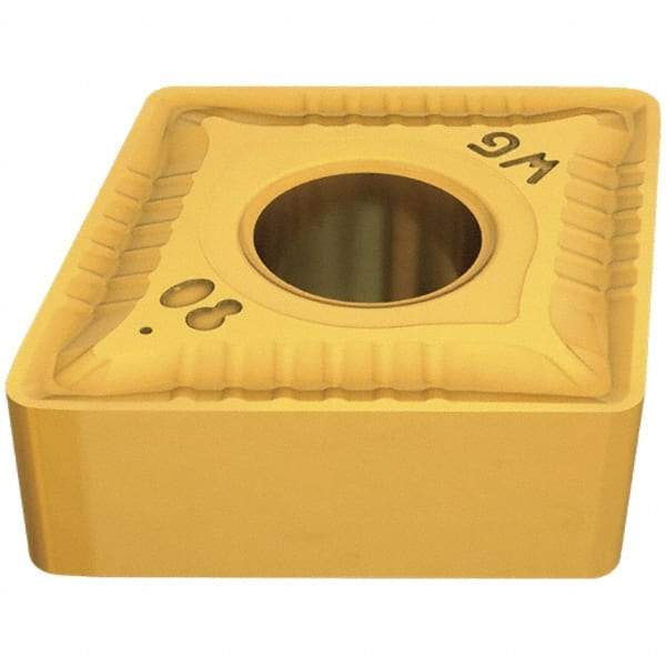 Iscar - CNMG434 NRW Grade IC8150 Carbide Turning Insert - TiCN/Al2O3 Finish, 80° Diamond, 1/2" Inscr Circle, 3/16" Thick, 1/16" Corner Radius - USA Tool & Supply