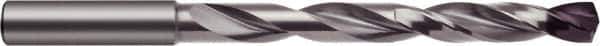 Guhring - Letter U, 140° Point, Spiral Flute, Solid Carbide Taper Length Drill Bit - nano-FIREX Finish, 95mm Flute Length, 139mm OAL, Series 5760 - USA Tool & Supply