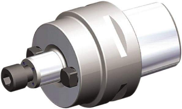 Kennametal - PSC50 Modular Connection 17.5mm Pilot Diam Shell Mill Holder - 26mm Flange to Nose End Projection, 44.5mm Nose Diam - Exact Industrial Supply
