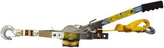 Maasdam - 2,000 Lb Lifting Capacity, Strap Hoist - Made from Strap - USA Tool & Supply