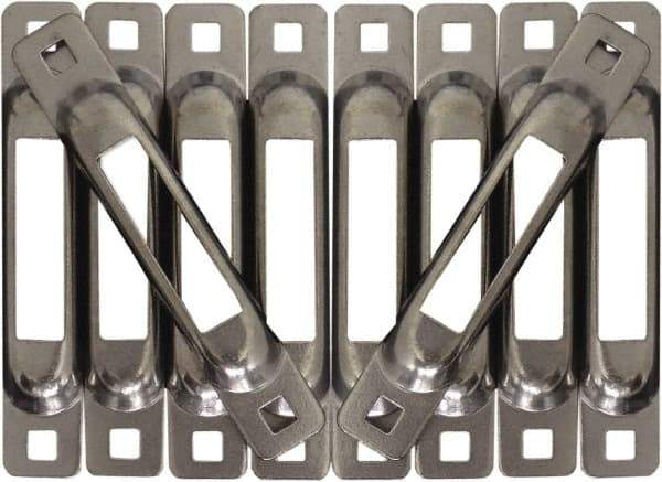 Snap-Loc - 1' Long x 2" Diam, Silver Tie Down Strap Kit - USA Tool & Supply