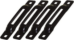 Snap-Loc - 1' Long x 2" Diam, Black Tie Down Strap Kit - USA Tool & Supply