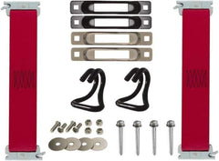 Snap-Loc - 1' Long x 2" Diam, Red Tie Down Strap Kit - USA Tool & Supply