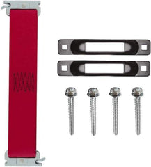Snap-Loc - 1' Long x 2" Diam, Red Tie Down Strap Kit - USA Tool & Supply