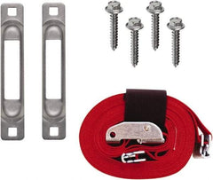 Snap-Loc - 16' Long x 2" Diam, Red Tie Down Strap Kit - USA Tool & Supply