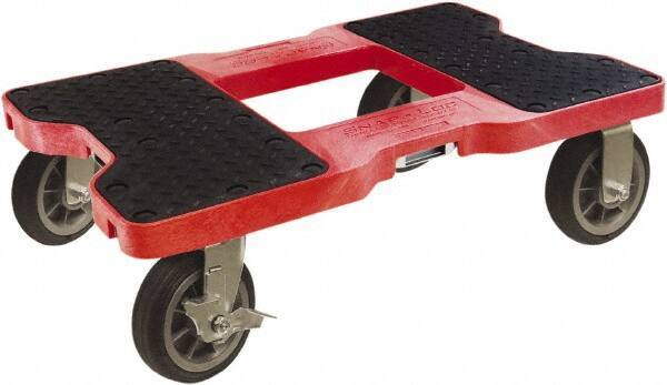 Snap-Loc - 1,500 Lb Capacity Polyethylene Dolly - 32" Long x 20-1/2" Wide x 9-1/2" High - USA Tool & Supply
