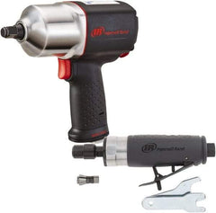 Ingersoll-Rand - Impact Wrench/Die Grinder Air Tool Combination Kit - 90 psi - USA Tool & Supply