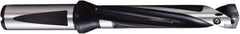 Kyocera - 0.551 to 0.57" Diam, 1.5xD, 0.858" Max Depth, 5/8" Shank Diam, 3" OAL, Replaceable Tip Drill - DA Insert, 140 Seat Size, SF 1.5xD Toolholder, Series Magic Drill DRA - USA Tool & Supply
