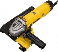 DeWALT - 6" Wheel Diam, 9,000 RPM, Corded Angle & Disc Grinder - 5/8-11 Spindle, 120 Volts, 13 Amps - USA Tool & Supply