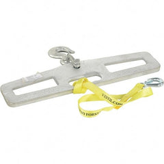 Vestil - 4,000 Lb Capacity Hook Plate - 24" Wide x 13-5/8" High - USA Tool & Supply