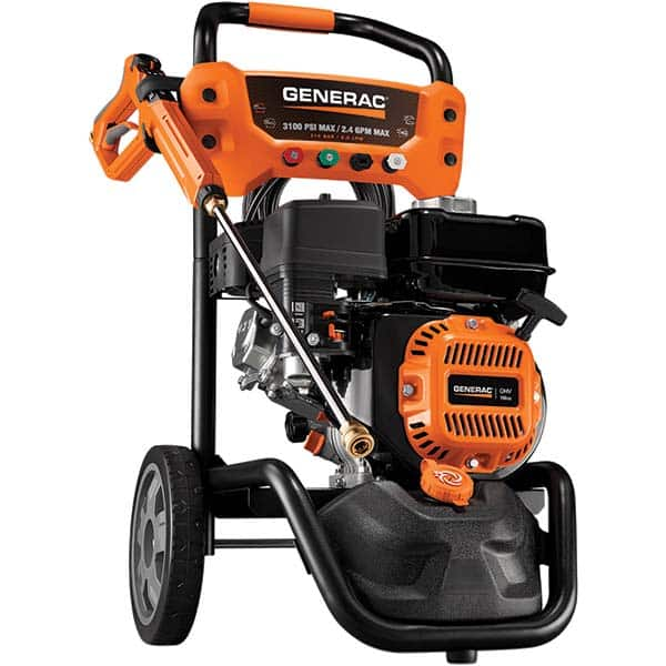 Generac Power - Pressure Washers Type: Cold Water Engine Power Type: Gas - USA Tool & Supply