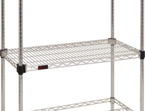 Eagle MHC - 54" Wide, 1-1/8 High, Open Shelving Accessory/Component - Stainless Steel, Stainless Steel Finish, 24" Deep, Use with Eagle MHC Shelving - USA Tool & Supply