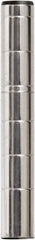 Eagle MHC - 1" Wide, 7 High, Open Shelving Accessory/Component - Stainless Steel, Stainless Steel Finish, 1" Deep, Use with Eagle MHC Shelving - USA Tool & Supply