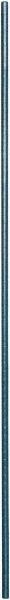 Eagle MHC - 1" Wide, 74 High, Open Shelving Accessory/Component - Steel with Epoxy Coating, 1" Deep, Use with Eagle MHC Shelving - USA Tool & Supply