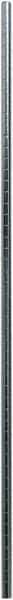 Eagle MHC - 1" Wide, 54 High, Open Shelving Accessory/Component - Zinc, Zinc Finish, 1" Deep, Use with Eagle MHC Shelving - USA Tool & Supply