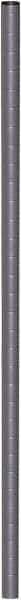 Eagle MHC - 1" Wide, 33 High, Open Shelving Accessory/Component - Steel with Epoxy Coating, 1" Deep, Use with Eagle MHC Shelving - USA Tool & Supply