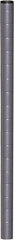 Eagle MHC - 1" Wide, 18 High, Open Shelving Accessory/Component - Steel with Epoxy Coating, 1" Deep, Use with Eagle MHC Shelving - USA Tool & Supply