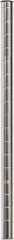 Eagle MHC - 1" Wide, 18 High, Open Shelving Accessory/Component - Stainless Steel, Stainless Steel Finish, 1" Deep, Use with Eagle MHC Shelving - USA Tool & Supply