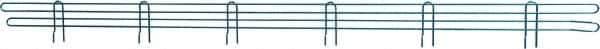 Eagle MHC - 72" Wide, 4 High, Open Shelving Accessory/Component - Steel with Epoxy Coating, 1/4" Deep, Use with Eagle MHC Shelving - USA Tool & Supply
