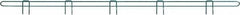 Eagle MHC - 60" Wide, 1 High, Open Shelving Accessory/Component - Steel with Epoxy Coating, 1/4" Deep, Use with Eagle MHC Shelving - USA Tool & Supply