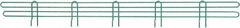 Eagle MHC - 54" Wide, 4 High, Open Shelving Accessory/Component - Steel with Epoxy Coating, 1/4" Deep, Use with Eagle MHC Shelving - USA Tool & Supply