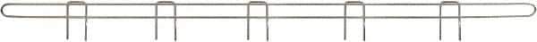 Eagle MHC - 54" Wide, 1 High, Open Shelving Accessory/Component - Steel Chrome Plated, Chrome Finish, 1/4" Deep, Use with Eagle MHC Shelving - USA Tool & Supply