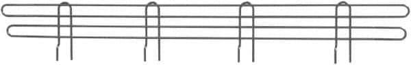 Eagle MHC - 42" Wide, 4 High, Open Shelving Accessory/Component - Steel with Epoxy Coating, 1/4" Deep, Use with Eagle MHC Shelving - USA Tool & Supply