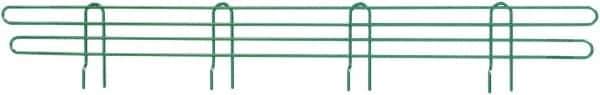 Eagle MHC - 30" Wide, 4 High, Open Shelving Accessory/Component - Steel with Epoxy Coating, 1/4" Deep, Use with Eagle MHC Shelving - USA Tool & Supply