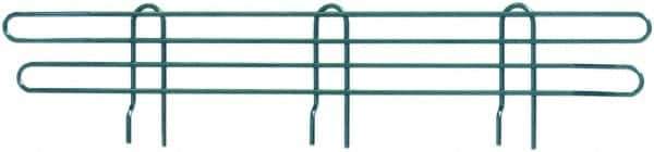 Eagle MHC - 24" Wide, 4 High, Open Shelving Accessory/Component - Steel with Epoxy Coating, 1/4" Deep, Use with Eagle MHC Shelving - USA Tool & Supply