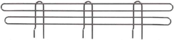 Eagle MHC - 21" Wide, 4 High, Open Shelving Accessory/Component - Steel with Epoxy Coating, 1/4" Deep, Use with Eagle MHC Shelving - USA Tool & Supply