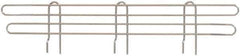 Eagle MHC - 21" Wide, 4 High, Open Shelving Accessory/Component - Steel Chrome Plated, Chrome Finish, 1/4" Deep, Use with Eagle MHC Shelving - USA Tool & Supply