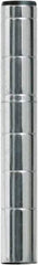 Eagle MHC - 1" Wide, 7 High, Open Shelving Accessory/Component - Zinc, Zinc Finish, 1" Deep, Use with Eagle MHC Shelving - USA Tool & Supply
