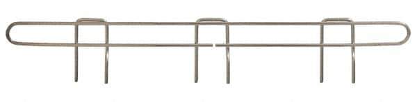 Eagle MHC - 21" Wide, 1 High, Open Shelving Accessory/Component - Steel Chrome Plated, Chrome Finish, 1/4" Deep, Use with Eagle MHC Shelving - USA Tool & Supply