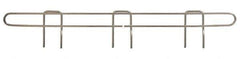 Eagle MHC - 21" Wide, 1 High, Open Shelving Accessory/Component - Steel Chrome Plated, Chrome Finish, 1/4" Deep, Use with Eagle MHC Shelving - USA Tool & Supply