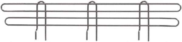 Eagle MHC - 24" Wide, 4 High, Open Shelving Accessory/Component - Steel with Epoxy Coating, 1/4" Deep, Use with Eagle MHC Shelving - USA Tool & Supply