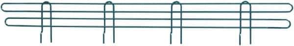 Eagle MHC - 30" Wide, 4 High, Open Shelving Accessory/Component - Steel with Epoxy Coating, 1/4" Deep, Use with Eagle MHC Shelving - USA Tool & Supply