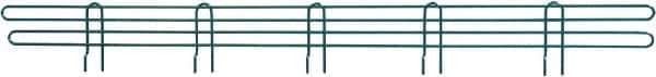 Eagle MHC - 48" Wide, 4 High, Open Shelving Accessory/Component - Steel with Epoxy Coating, 1/4" Deep, Use with Eagle MHC Shelving - USA Tool & Supply