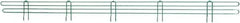 Eagle MHC - 60" Wide, 4 High, Open Shelving Accessory/Component - Steel with Epoxy Coating, 1/4" Deep, Use with Eagle MHC Shelving - USA Tool & Supply