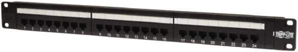 Tripp-Lite - Electrical Enclosure Steel Patch Panel - For Use with Racks - USA Tool & Supply