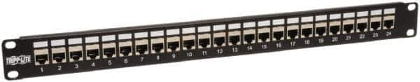 Tripp-Lite - Electrical Enclosure Steel Patch Panel - For Use with Racks - USA Tool & Supply