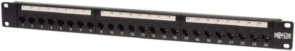 Tripp-Lite - Electrical Enclosure Steel Patch Panel - For Use with Racks - USA Tool & Supply