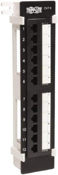 Tripp-Lite - Electrical Enclosure Steel Patch Panel - For Use with Racks - USA Tool & Supply