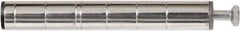 Eagle MHC - 1" Wide, 7 High, Open Shelving Accessory/Component - Steel Chrome Plated, Chrome Finish, Use with Eagle MHC Shelving - USA Tool & Supply
