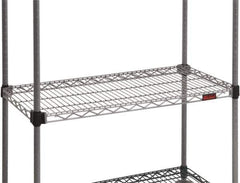 Eagle MHC - 42" Wide, 18 High, Open Shelving Accessory/Component - Steel with Epoxy Coating, Epoxy Coated Finish, Use with Eagle MHC Shelving - USA Tool & Supply