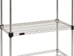 Eagle MHC - 30" Wide, 21 High, Open Shelving Accessory/Component - Zinc, Zinc Finish, Use with Eagle MHC Shelving - USA Tool & Supply